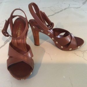 YSL platform heels
